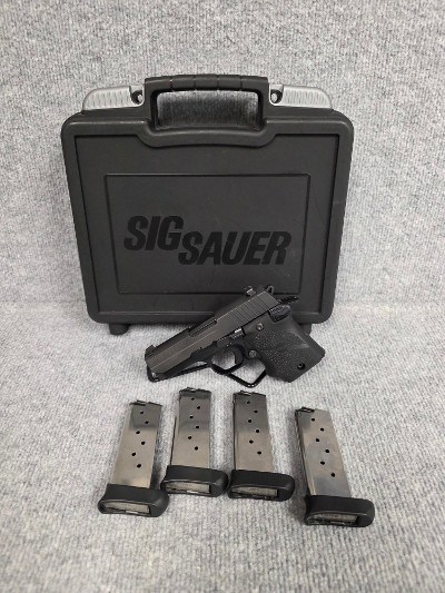 SIG SAUER P938 BRG (BLACK RUBBER GRIPS) 9MM LUGER (9X19 PARA) - Image 2 of 6