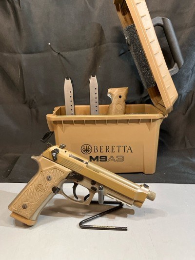 BERETTA M9A3 9MM LUGER (9x19 PARA) - Image 1 of 9