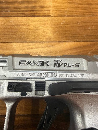 CANIK sfx rival w/blue grips 9MM LUGER (9x19 PARA) - Image 8 of 10
