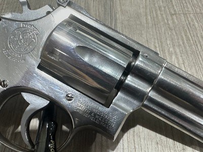 SMITH & WESSON 66-1 pinned barrel recessed cylinder .357 MAG - Image 9 of 16