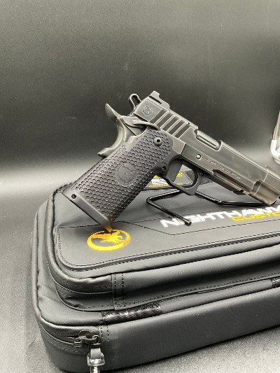 NIGHTHAWK CUSTOM SMOKED NITRIDE 9MM LUGER (9x19 PARA) - Image 5 of 11