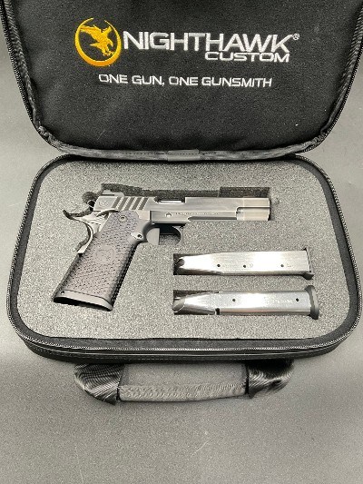 NIGHTHAWK CUSTOM SMOKED NITRIDE 9MM LUGER (9x19 PARA) - Image 11 of 11