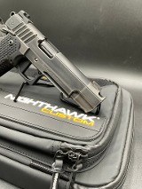 NIGHTHAWK CUSTOM SMOKED NITRIDE 9MM LUGER (9x19 PARA) - Image 6 of 11