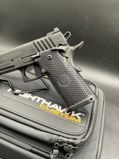 NIGHTHAWK CUSTOM SMOKED NITRIDE 9MM LUGER (9x19 PARA) - Image 2 of 11