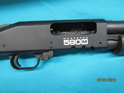 MOSSBERG 590M MAG-FED 12 GA - Image 3 of 11