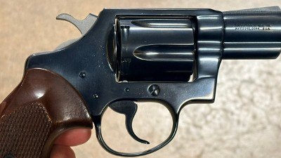 COLT DETECTIVE SPECIAL BLUE .38 SPL - Image 6 of 11