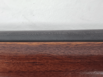 WINCHESTER 37 Steelbilt 20 GA - Image 11 of 17