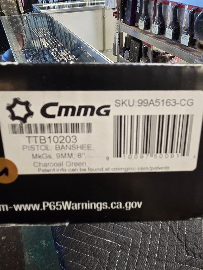 CMMG BANSHEE MKGS 9MM LUGER (9X19 PARA) - Image 6 of 6
