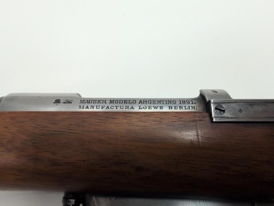 LOEWE BERLIN MAUSER MODELO ARGENTINO 1891 7.65MM MAUSER - Image 2 of 12