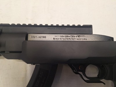 RUGER 1022 LIGHT VARMINT TARGET .22 LR - Image 6 of 9