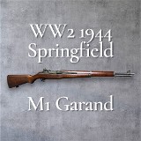 SPRINGFIELD ARMORY M1 Garand WW2 1944 US Rifle .30-06 SPRG - Image 1 of 16