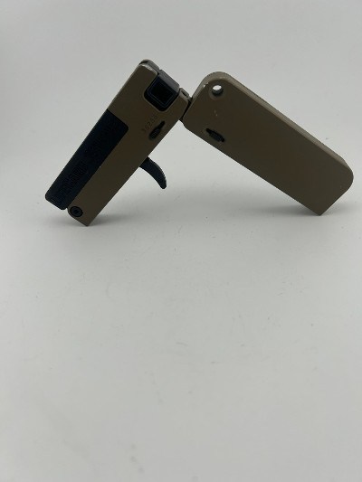 TRAILBLAZER FIREARMS LifeCard .22 WMR Folding Single Shot Pistol – FDE – Includes Kydex Holster .22 WMR - Image 2 of 6