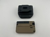 TRAILBLAZER FIREARMS LifeCard .22 WMR Folding Single Shot Pistol – FDE – Includes Kydex Holster .22 WMR - Image 5 of 6