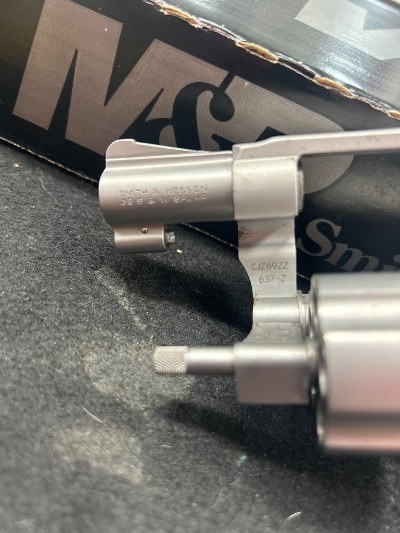 SMITH & WESSON AIRWEIGHT .38 SP +P - Image 2 of 6