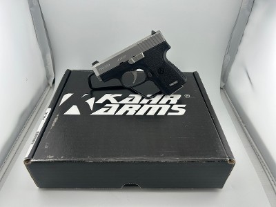 KAHR ARMS CW380 .380 ACP Micro Compact Pistol – Stainless Slide – Box & Magazine .380 ACP - Image 1 of 6