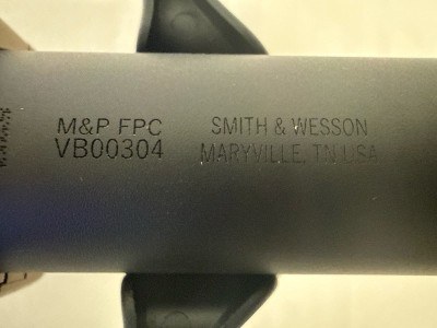 SMITH & WESSON M&P FPC 9MM LUGER (9x19 PARA) - Image 10 of 10