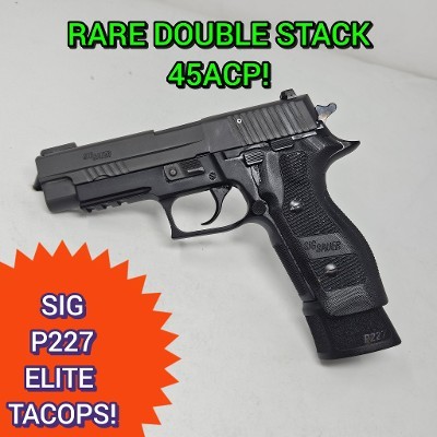 SIG SAUER P227 ELITE Tacops .45 ACP - Image 1 of 25