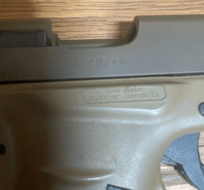 GLOCK 43 9MM LUGER (9x19 PARA) - Image 2 of 6