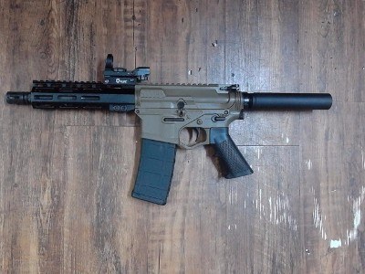 FIREARMS INTERNATIONAL CORP. OMNI HYBRID PISTOL 5.56X45MM NATO - Image 2 of 3