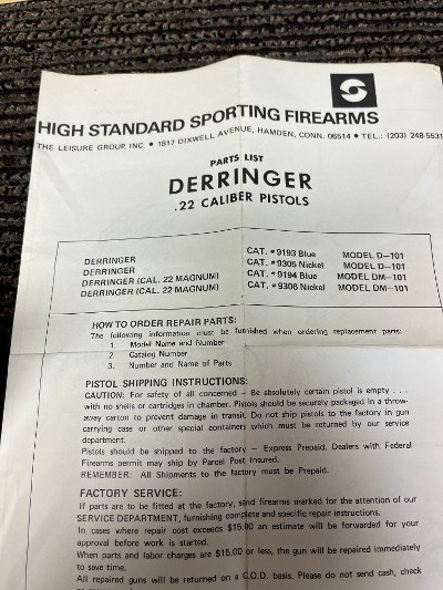 HIGH STANDARD MFG CO DM-101 .22 WMR - Image 2 of 11