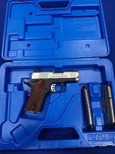 SPRINGFIELD ARMORY 1911 micro compact .45 ACP - Image 3 of 6