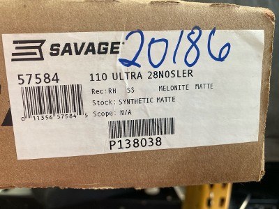SAVAGE ARMS 110 ULTRALITE (57584) .28 NOSLER - Image 2 of 12
