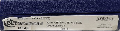COLT PYTHON .357 MAG - Image 2 of 8