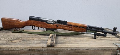 NORINCO Norinco SKS 762, 16" Barrel, Semi-automatic, 7.62x39, Rifle, Green Sling 7.62x39mm - Image 1 of 4