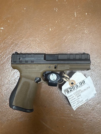 CITADEL Centurion CP9 9MM LUGER (9x19 PARA) - Image 1 of 2