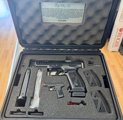 CANIK SFx Rival-S Darkside w/Box, Holster & Accessories 9MM LUGER (9x19 PARA) - Image 1 of 18