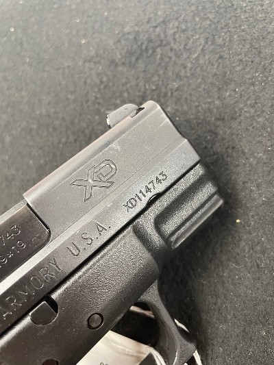 SPRINGFIELD ARMORY XD-9 9MM LUGER (9X19 PARA) - Image 5 of 5