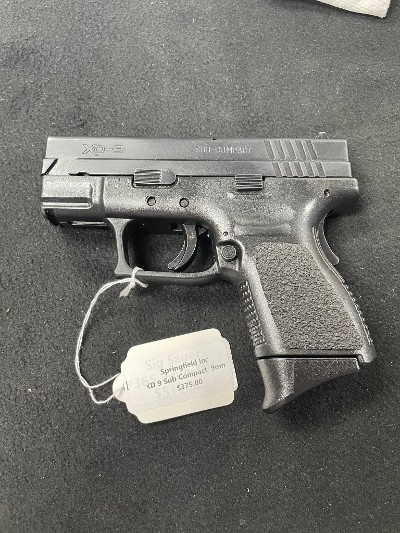 SPRINGFIELD ARMORY XD-9 9MM LUGER (9X19 PARA) - Image 1 of 5