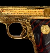COLT Custom Engraved Gold Plated 1908 Vest Pocket Pistol .25 ACP - Image 10 of 16