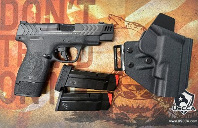 SMITH & WESSON PERFORMANCE CENTER M&P9 SHIELD PLUS CARRY COMP (MICRO-COMPACT) 9MM LUGER (9x19 PARA) - Image 3 of 3