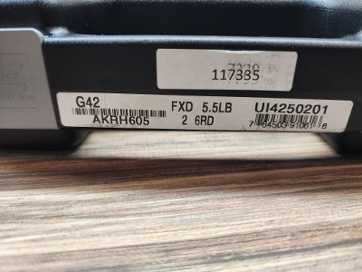 GLOCK 42 .380 ACP - Image 1 of 7