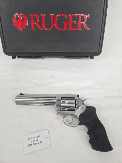 RUGER GP100 Stainless w/Original Hard Case, Unfired .357 MAG - Image 1 of 13