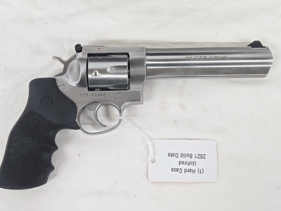 RUGER GP100 Stainless w/Original Hard Case, Unfired .357 MAG - Image 3 of 13