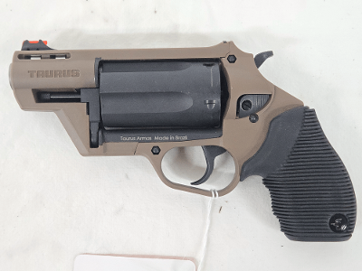 TAURUS Public Defender Judge Brown w/HiViz Sights, Rubber Grips .45LC/.410 Bore - Image 1 of 9