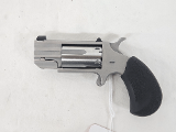 NORTH AMERICAN ARMS Mag Pug Stainless w/Rubber Grips .22 WMR - Image 1 of 5