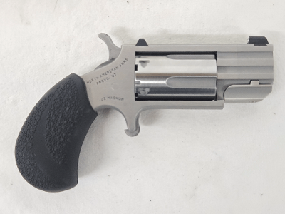 NORTH AMERICAN ARMS Mag Pug Stainless w/Rubber Grips .22 WMR - Image 3 of 5