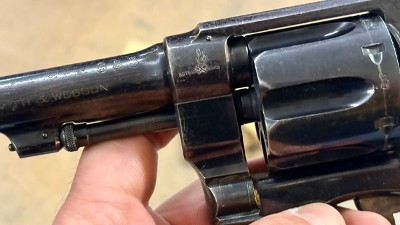 SMITH & WESSON HAND EJECTOR .455 WEBLEY (ELEY) - Image 8 of 12