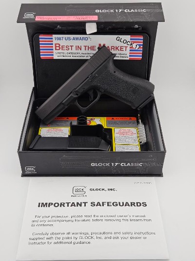 GLOCK 17 GEN 1 CLASSIC 9MM LUGER (9x19 PARA) - Image 5 of 8