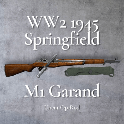 SPRINGFIELD ARMORY M1 Garand WW2 1945 US Rifle .30-06 SPRG - Image 1 of 16