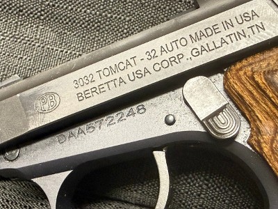 BERETTA 3032 TOMCAT .32 ACP - Image 5 of 7