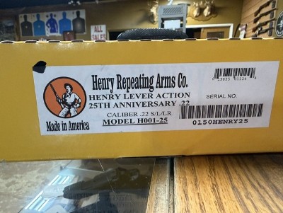 HENRY H001-25 .22LR/.22MAG - Image 13 of 14