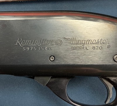 REMINGTON 870 WINGMASTER 20 GA - Image 9 of 25
