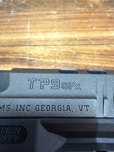 CANIK TP9SFx 9MM LUGER (9X19 PARA) - Image 7 of 10