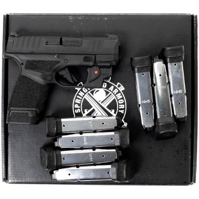 SPRINGFIELD ARMORY HELLCAT + 8 MAGS, VIRIDIAN LASER 9MM LUGER (9X19 PARA) - Image 3 of 3
