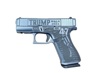 GLOCK 43X FS Trump 47th 9MM LUGER (9x19 PARA) - Image 2 of 8