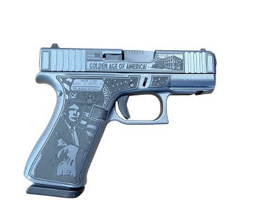 GLOCK 43X FS Trump 47th 9MM LUGER (9x19 PARA) - Image 3 of 8